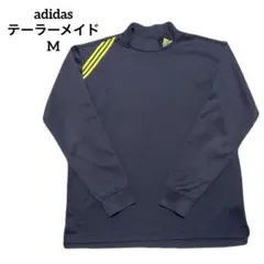 ⭐️adidas テーラーメイド　長袖ゴルフシャツ　モックネック　グレーM＊626