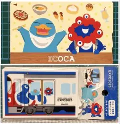 関西万博限定 ICOCAカード イコちゃん&ミャクミャク② - メルカリ