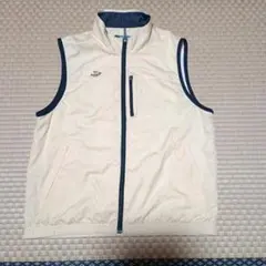 JAGUAR CLUB ベージュ ジップアップベスト