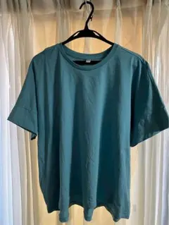 青色 半袖 Tシャツ Lサイズ