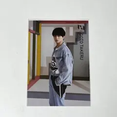 INI 後藤威尊 タワレコカフェ ポストカード 第2弾 M期