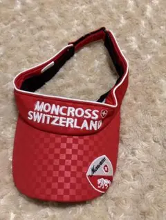 MONCROSS レッド バイザー