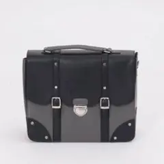 axes femme 配色フラップ サッチェルバッグ3way