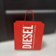 ディーゼル　DIESEL ショッパー　紙袋　ショップ袋　ロゴ入り　 ラッピング