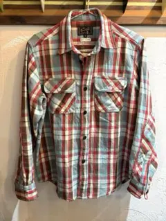 The Blue Port ヘビーフランネルチェックシャツMサイズ