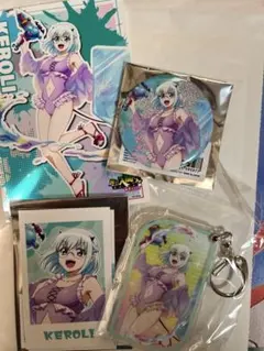 魔入りました！入間くん ケロリ まとめ　缶バッジ アクリルキーホルダー　バカンス