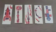 子供が描いた絵　箸入れ　セット