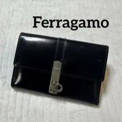 希少 サルヴァトーレ フェラガモ 二つ折り財布 レザー 【0134】 - メルカリ