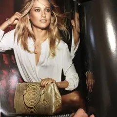 マイケルコース ミディアム エンボス サッチェル トート ショルダー バッグ