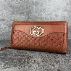 極美品 GUCCI グッチ 長財布 ラウンドファスナー S8498 - メルカリ