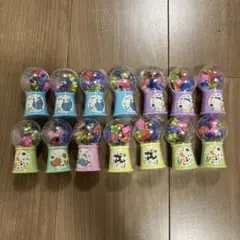 ガチャガチャ消しゴム 水族館 14個セット
