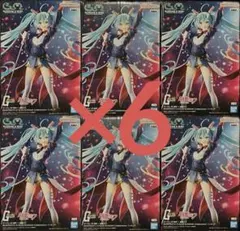 ガンダム45周年×初音ミク プライズフィギュア 6体セット