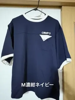 CAMP7 半袖Tシャツ ネイビーMのサムネイル