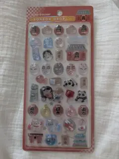 ボンボンドロップシール 和柄 東京観光