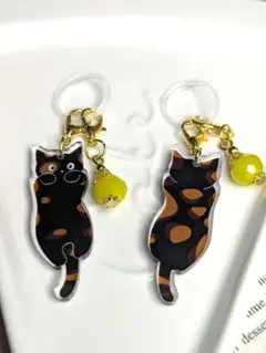 猫ちゃん前＆後姿アンブレラマーカー♡ ２個セット☆