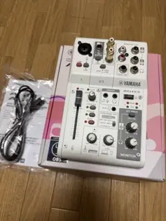 AG03 MK2 新品未使用 AG03MK2（ヤマハ 配信用 ミキサー ）を買ったのでレビュー。AG03
