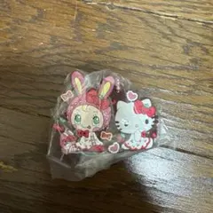 サンリオ　キティ　メゾピアノ　ベリエちゃん　コラボガチャガチャ ラバーストラップ