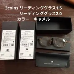 新品未使用　3coinsリーディンググラス