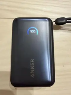 Anker 10000mAh 急速充電モバイルバッテリー 巻取り式USB-C