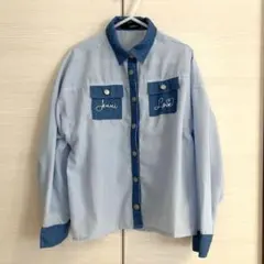 ジェニーラブ　ガールズ　シアー長袖シャツ　130センチ