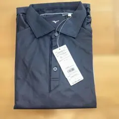 Mizuno インディゴブルー ポロシャツ L