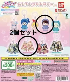 アイカツ！ めじるしアクセサリー 紫吹蘭 キュートカードチャーム 2個セット