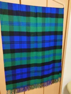Johnstons of Elgin カシミヤストール チェックのサムネイル