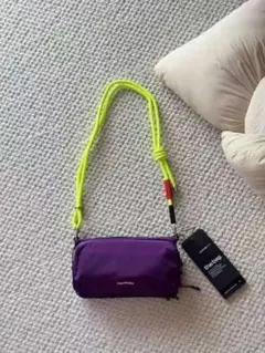 新品 topologie トポロジー ショルダーバッグ 大容量 パープル
