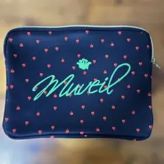MUVEIL タブレットケース PCケース りんご柄