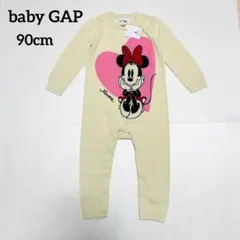 【新品】babyGAP ミニーニットロンパース 90