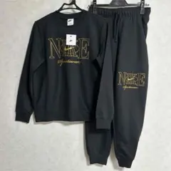 NIKE セットアップ 上下セット ブラック Sサイズ