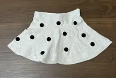 【H&M】 ドット柄スカート EUR 92cm (2Y)