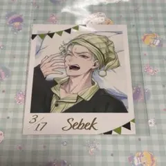 ツイステ　くつろぎ　カード　セベク