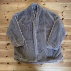 ノーブランド　ボアジャケット ボタン付き