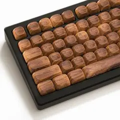 ●Womier キーキャップ MOAプロファイル 131キー 木製のサムネイル