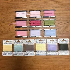 MOKUBA 、Bucilla 刺しゅうリボン