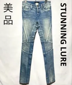 セール☆ STUNNING LURE 切り替えジーンズ　レディース
