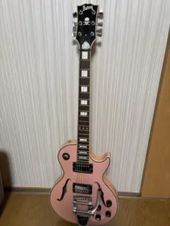 【激レア/廃盤】Burny PLC-70PP ピンク セミアコのサムネイル
