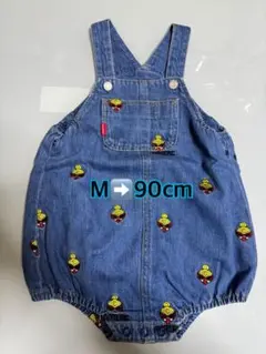 HYSTERIC 刺繍だるまオールM 90cm