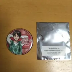 非売品　IKEPRI CANVAS×進撃の巨人コラボ　エレン缶バッジ