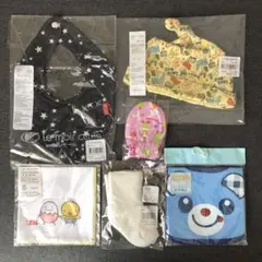 新品　baby  スタイ　ミトン　ガーゼ　靴下　帽子