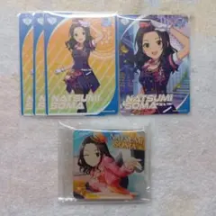 相馬夏美　アクリルバッジ　カードフォリオ　アイドルマスター　シンデレラガールズ