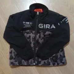 GIRARD ブラック 迷彩 ピステ・ウィンドブレーカー120 サッカー