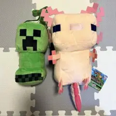 マインクラフト　ぬいぐるみ　おまとめ　ウーパールーパー　クリーパー 175178749.jpg?cmsp_timestamp=