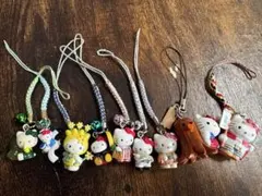 激レア/大量】ご当地ハローキティ 根付 ストラップ 30点セット レトロ