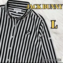 美品✨ジャックバニー バイ パーリーゲイツ ストライプ ポロシャツ レディース