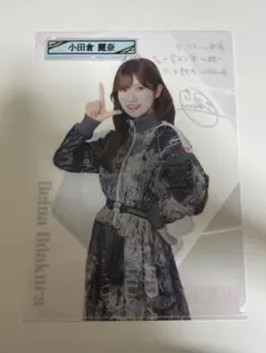 櫻坂46 小田倉麗奈 クリアファイル＆ケーブルクリップセット