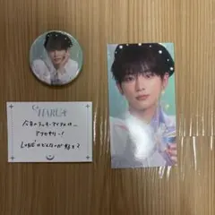 ハルア　HARUA &TEAMカフェ　入場特典　缶バッジ