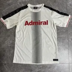 Admiral サッカー Tシャツ 春夏 L メンズ 白