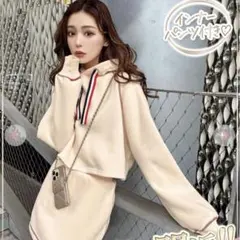 Rady トリコロール スカート セットアップ （インナーパンツ付き）